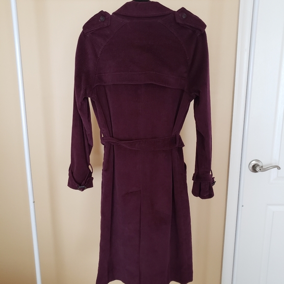 Rebecca Minkoff Ferry Corduroy Trench Coat - Picture 5 of 11